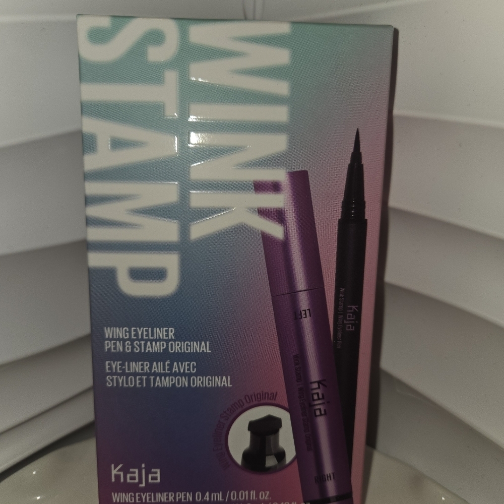 Kaja Wink Stamp Wing Eyeliner Pen & Stamp - Ink Black